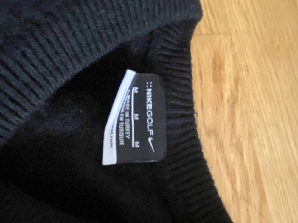 Sweter nike golf 100% wełna