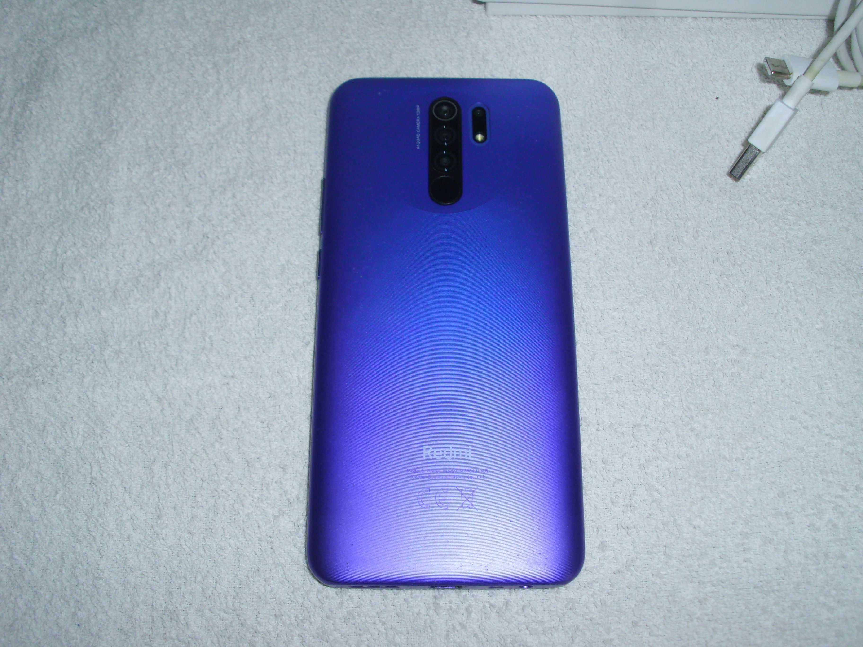 Smartfon Xiaomi Redmi 9 / 4GB/64GB + Etui