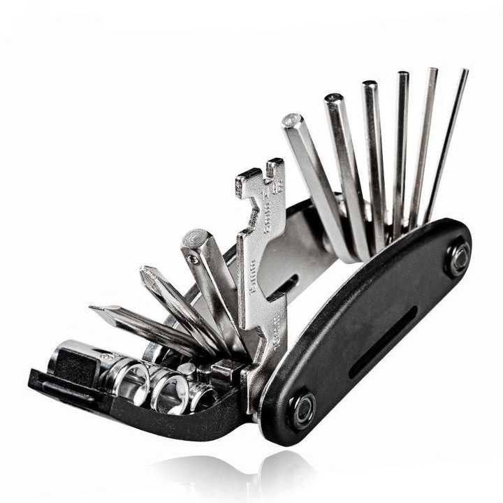 ZESTAW KLUCZY ROWEROWYCH narzędzi do roweru multitool 16W1