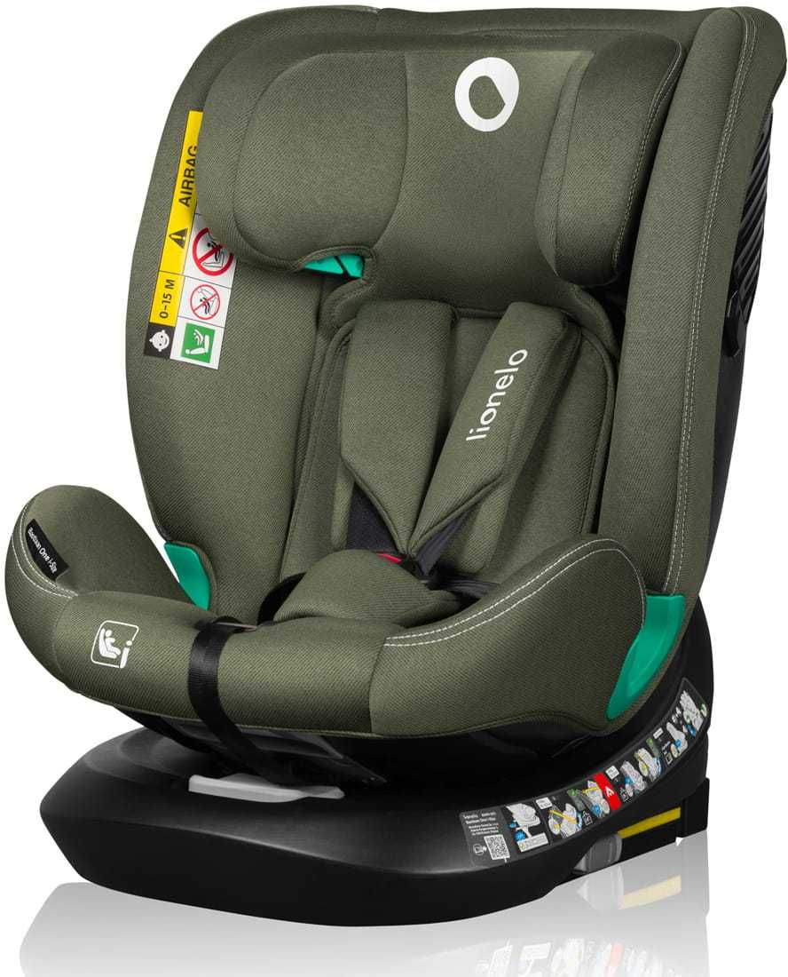 Fotelik Samochodowy Lionelo Bastiaan i-Size 0-36 kg ISOFIX BAZA 360