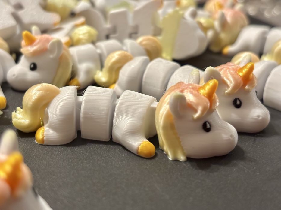 Breloczek Jednorożec – magia w miniaturze! Unicorn Bambu Lab