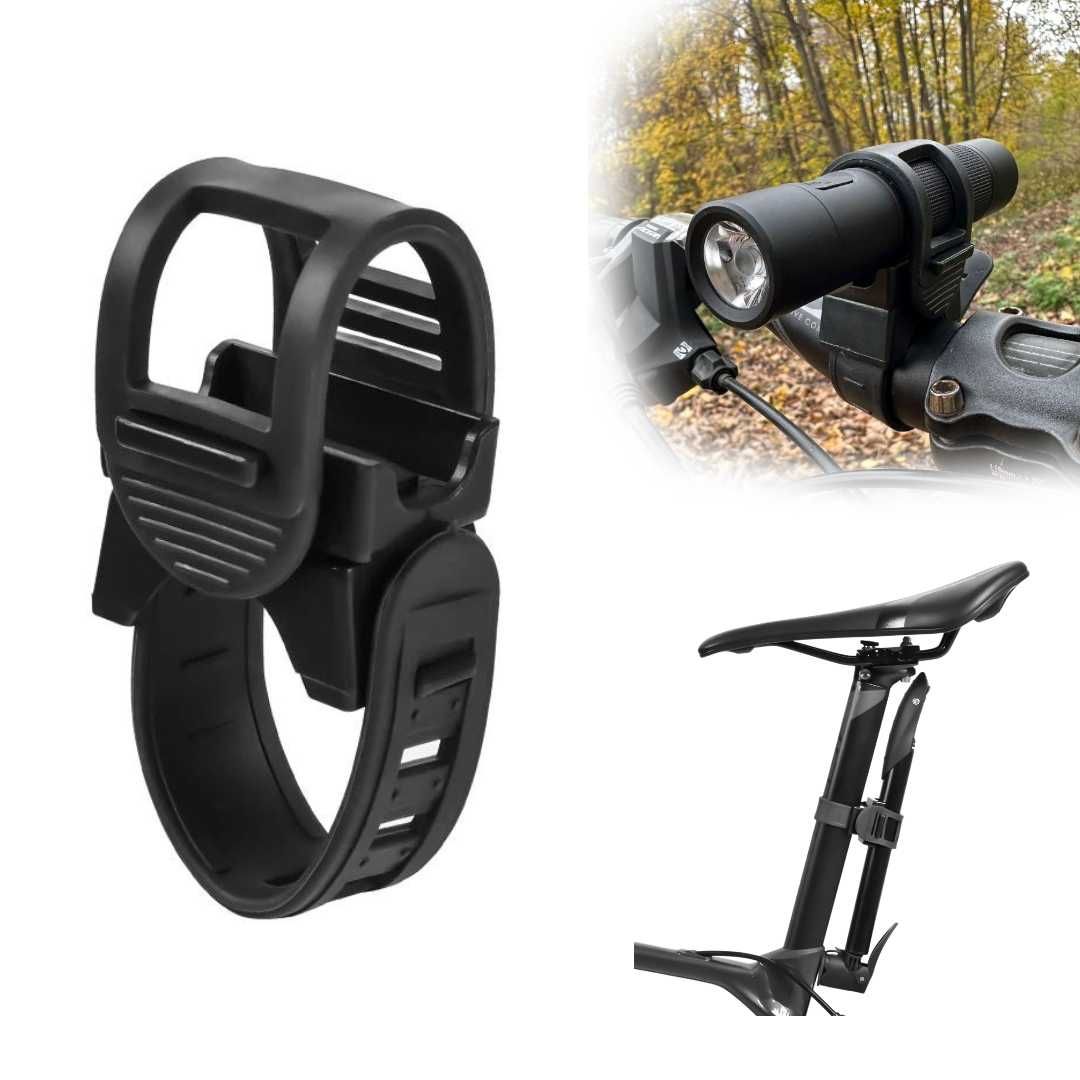 Latarka rowerowa Convoy S3, LED 4100K, ręczna, czołowa, uchwyty