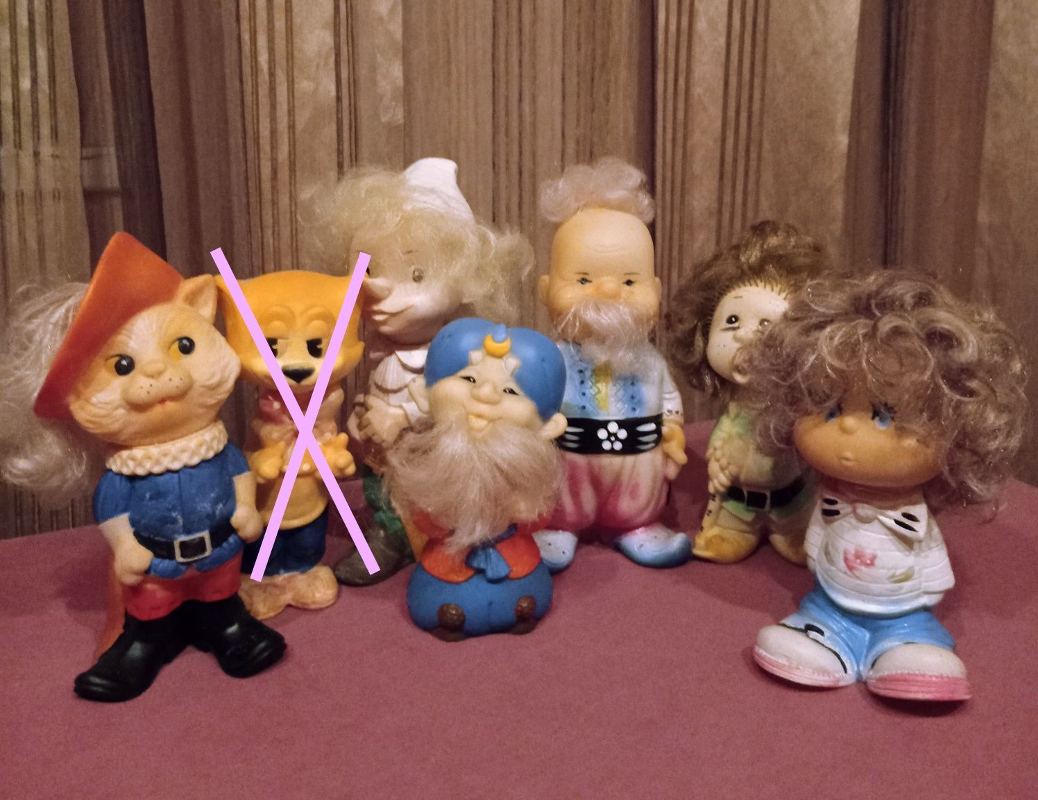 Резиновые куклы с волосами