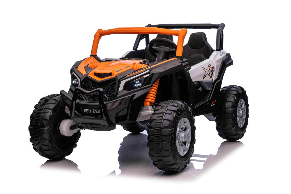 Buggy UTV X3 Off-Road 4x4 na akumulator 4x200W Dwuosobowy Pomarańczowy