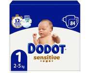 Fraldas Dodot Sensitive tam 1 - 84 uni