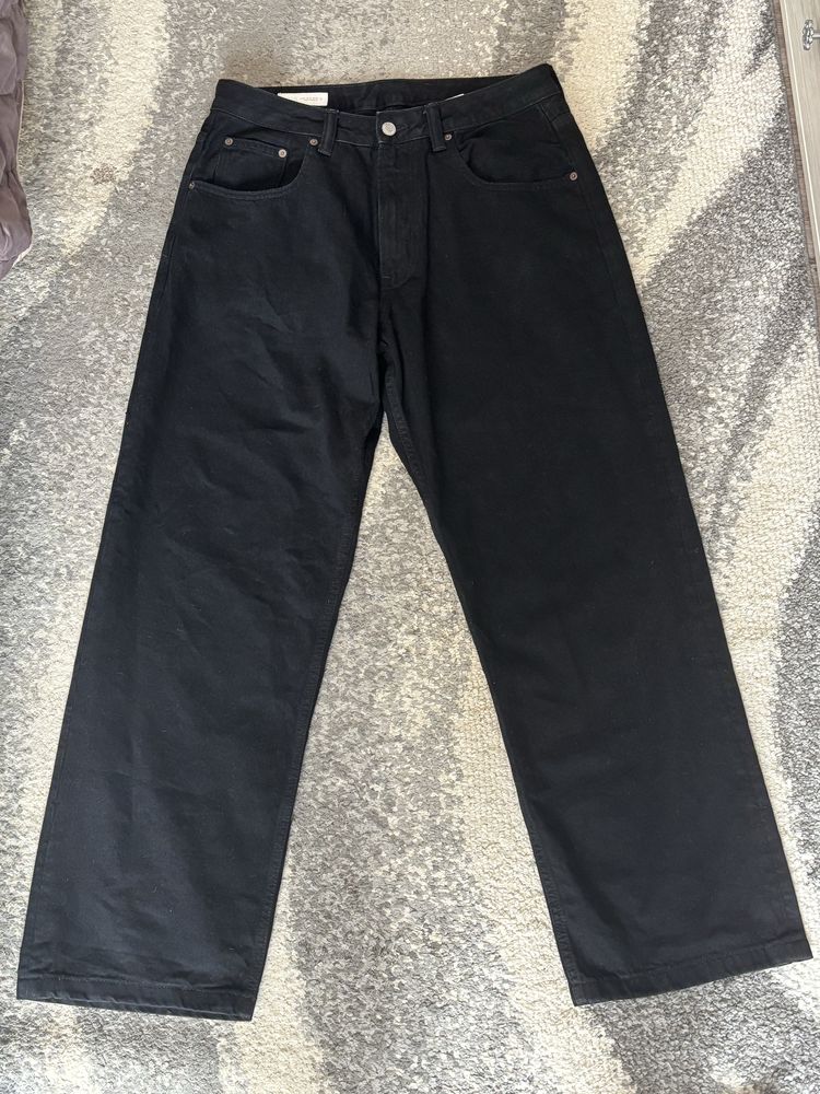 Zara джинси Baggy Fit чорні, нові з бірками, 42 розмір