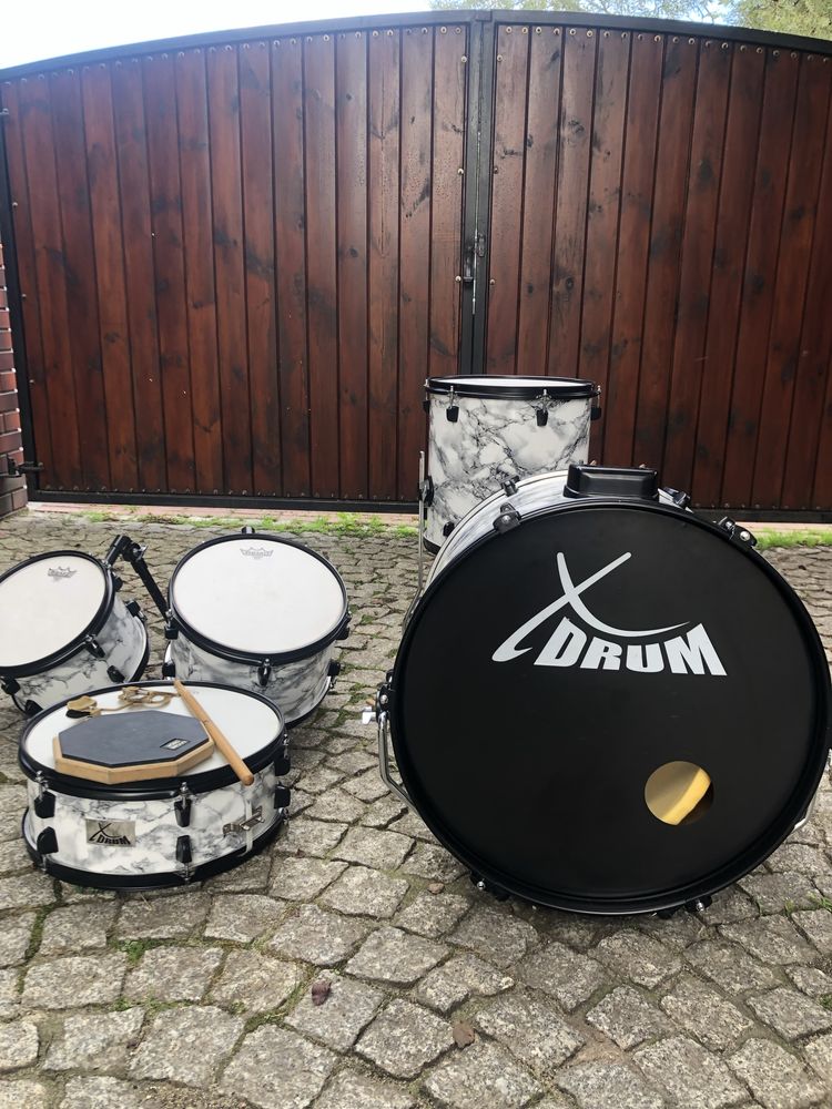 Perkusja, bębny (shell set) xDrums, Pearl, Tama