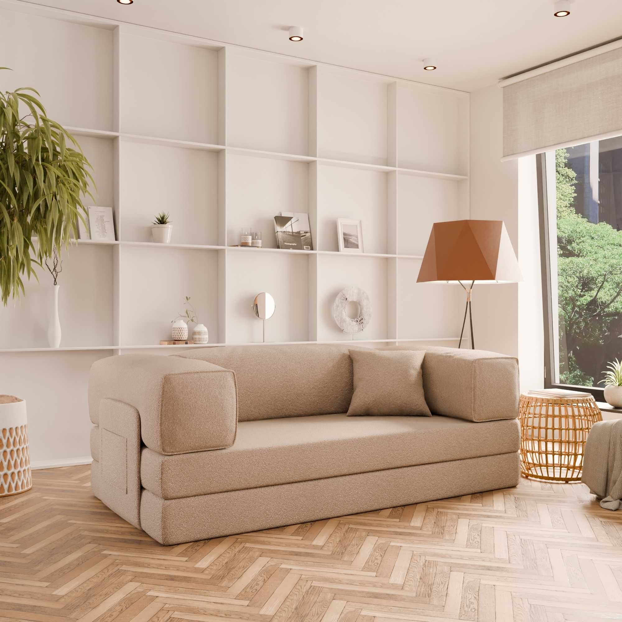 Nowa Sofa Modułowa Comfy – Bouclé, 200x200 cm, Mega Wygodna, Producent
