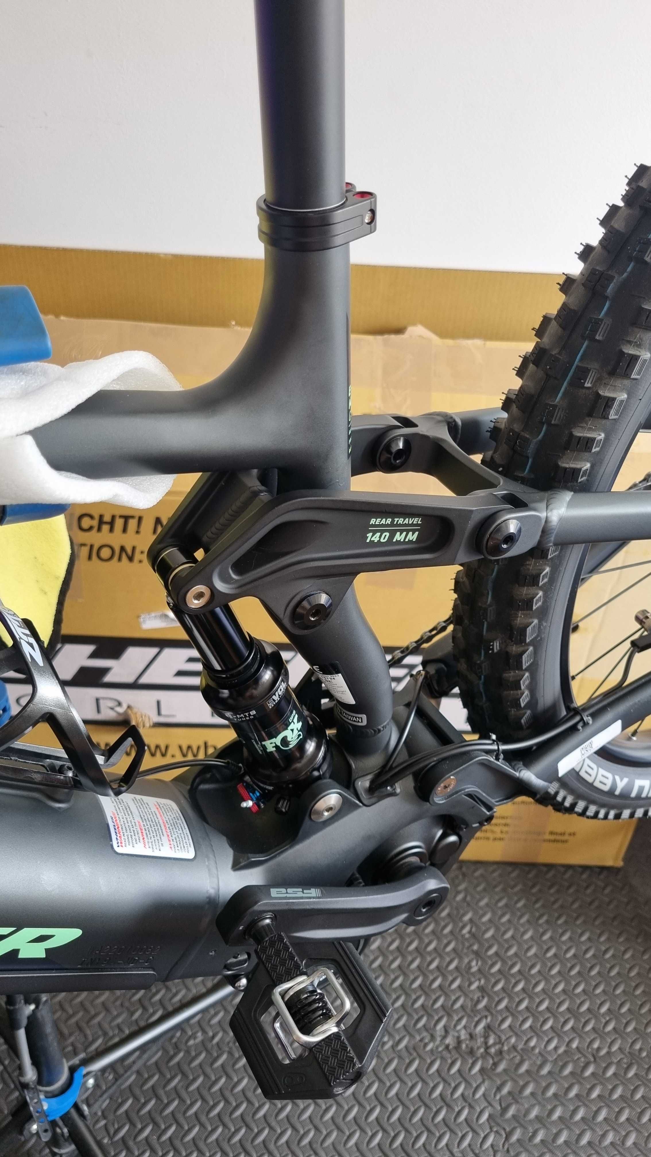 Rower Elektryczny Wheeler I-SEEN SE rozmiar M, FOX Deore XT
