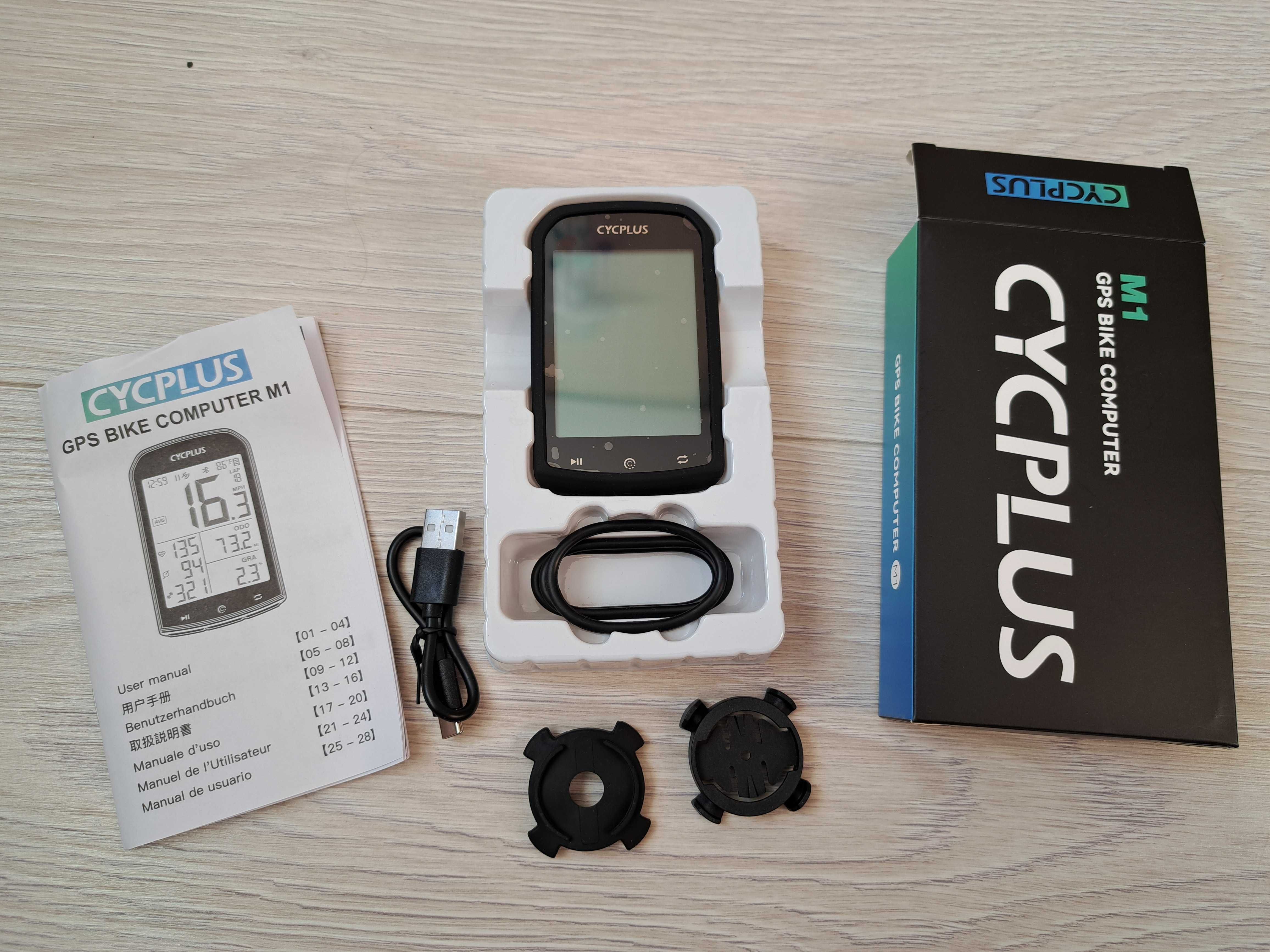 Licznik rowerowy / komputer CYCPLUS M1 (prawie nowy)
