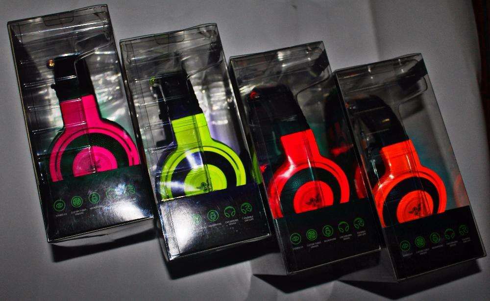 Auscultadores Gaming - Razer Kraken NEON NOVOS Originais