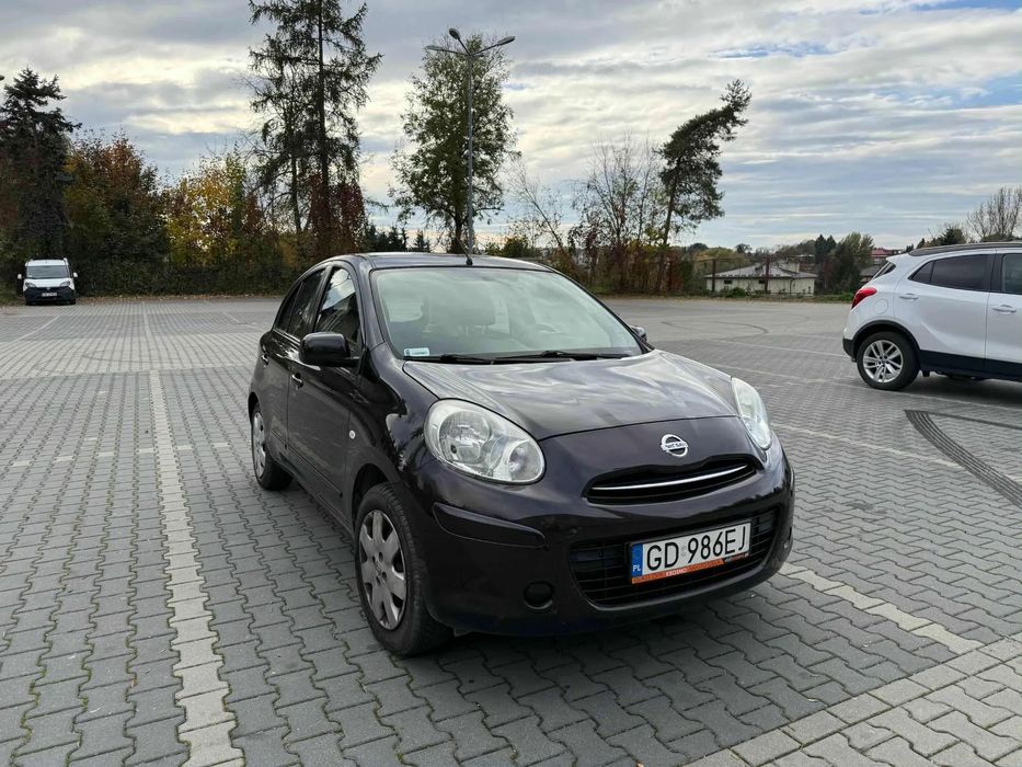 Nissan Micra Nissan Micra 1.2 Benzyna •Salon PL •105000 km •Zadbana •Serwisowana