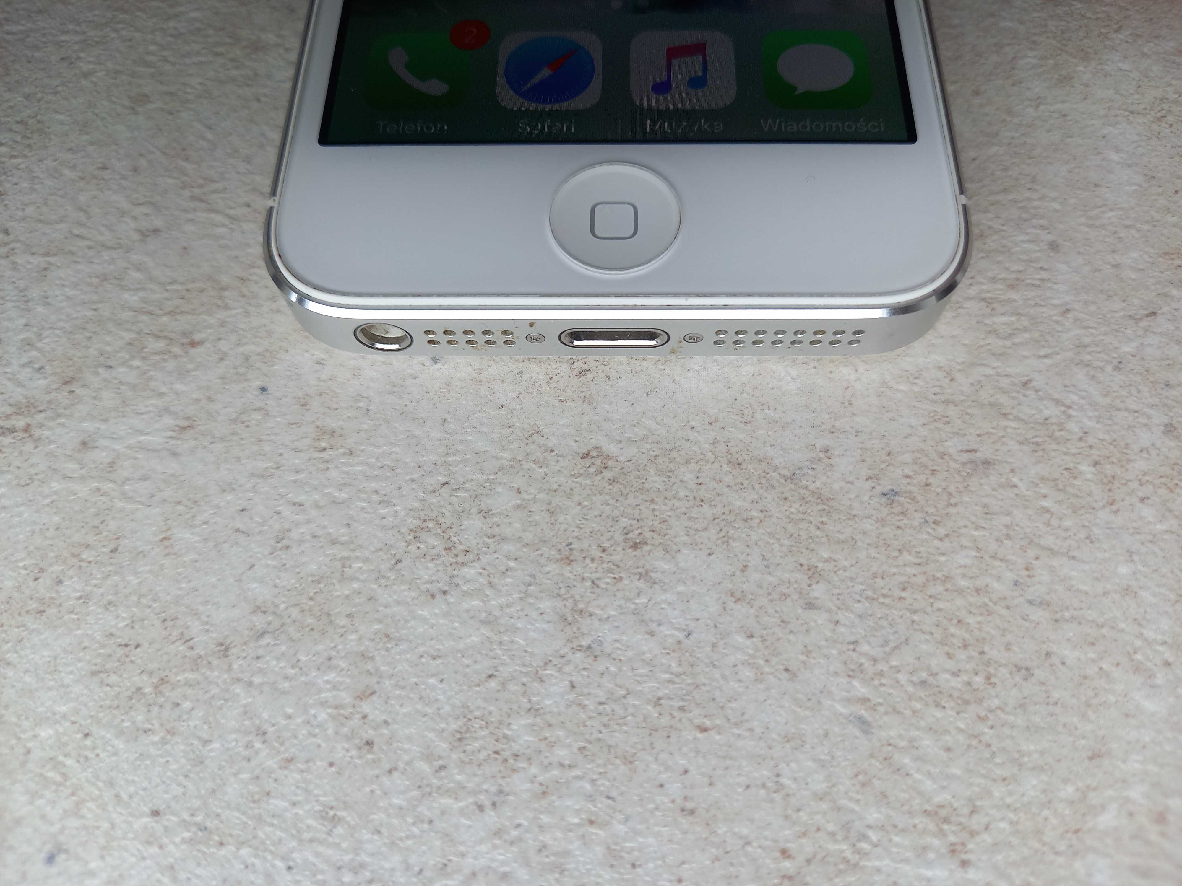 Telefon Apple iPhone 5 16GB Biały Super stan