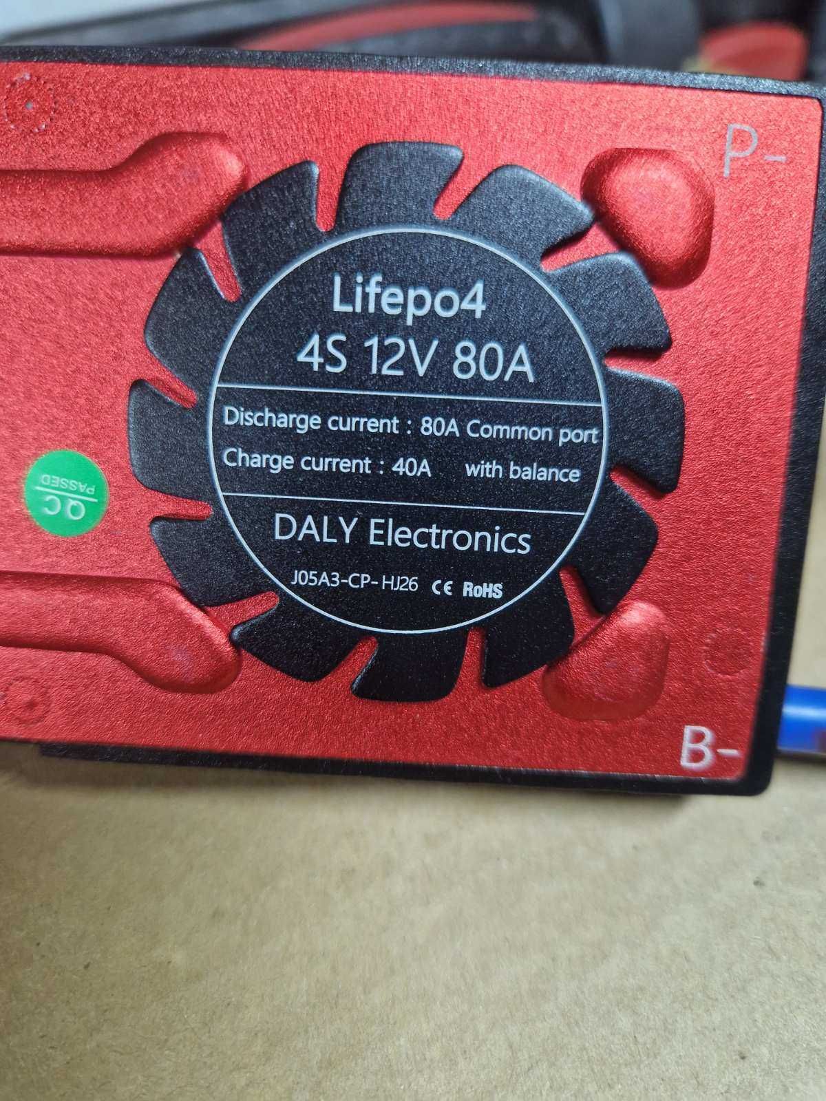 Плата BMS / БМС 4s 12v 80А LiFePo Daly