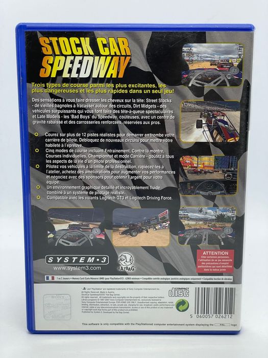Stock Car Speedway PS2 Po Angielsku