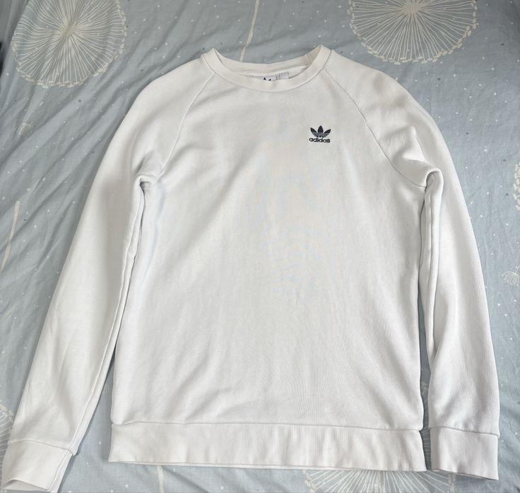 світшот білий adidas