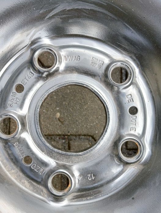 Felgi Stalowe VW,Skoda,Audi,Seat. 15"/16".