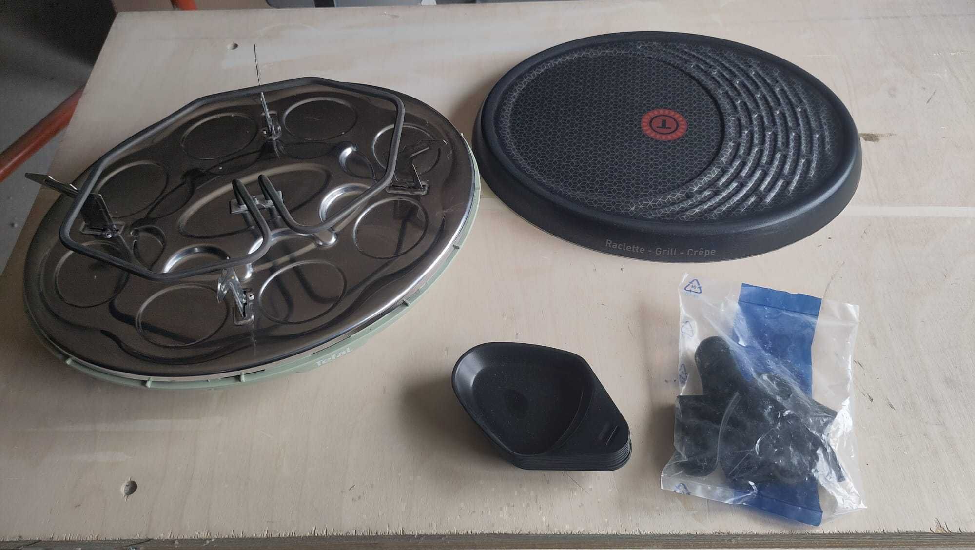 Grelhador Raclette Crepes Tefal 8 pessoas
