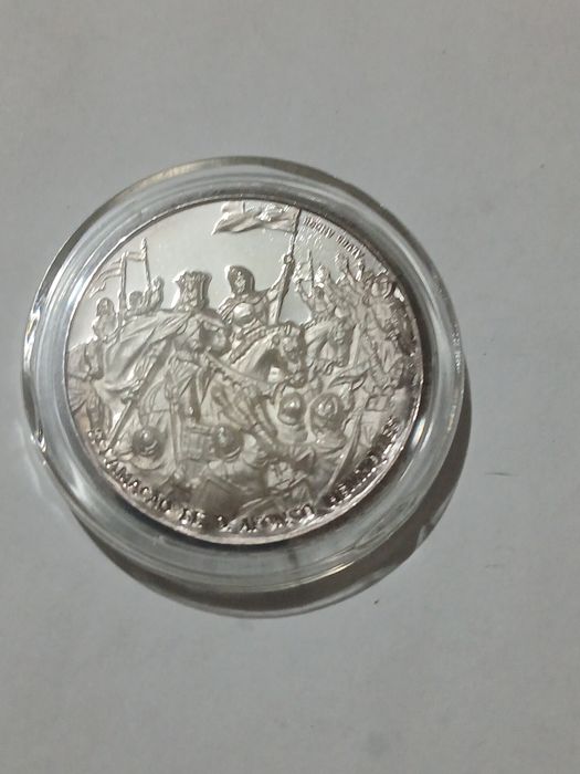 Medalhas em prata Fundação e Restauração de Portugal