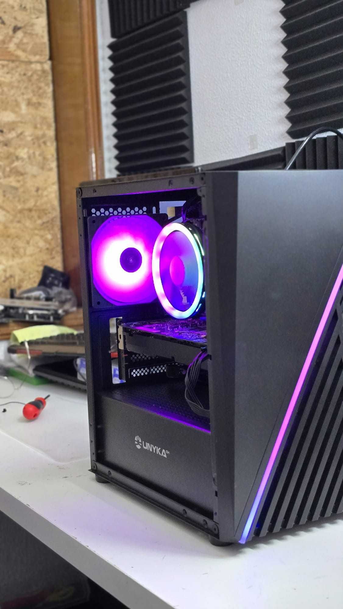 PC Torre Desktop Gaming i5 + GTX  + SSD  + 16GB RAM + W11 {Garantia}