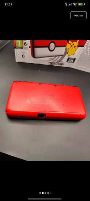 Nintendo 2DS XL Pokeball Limited Edition Nova na Caixa