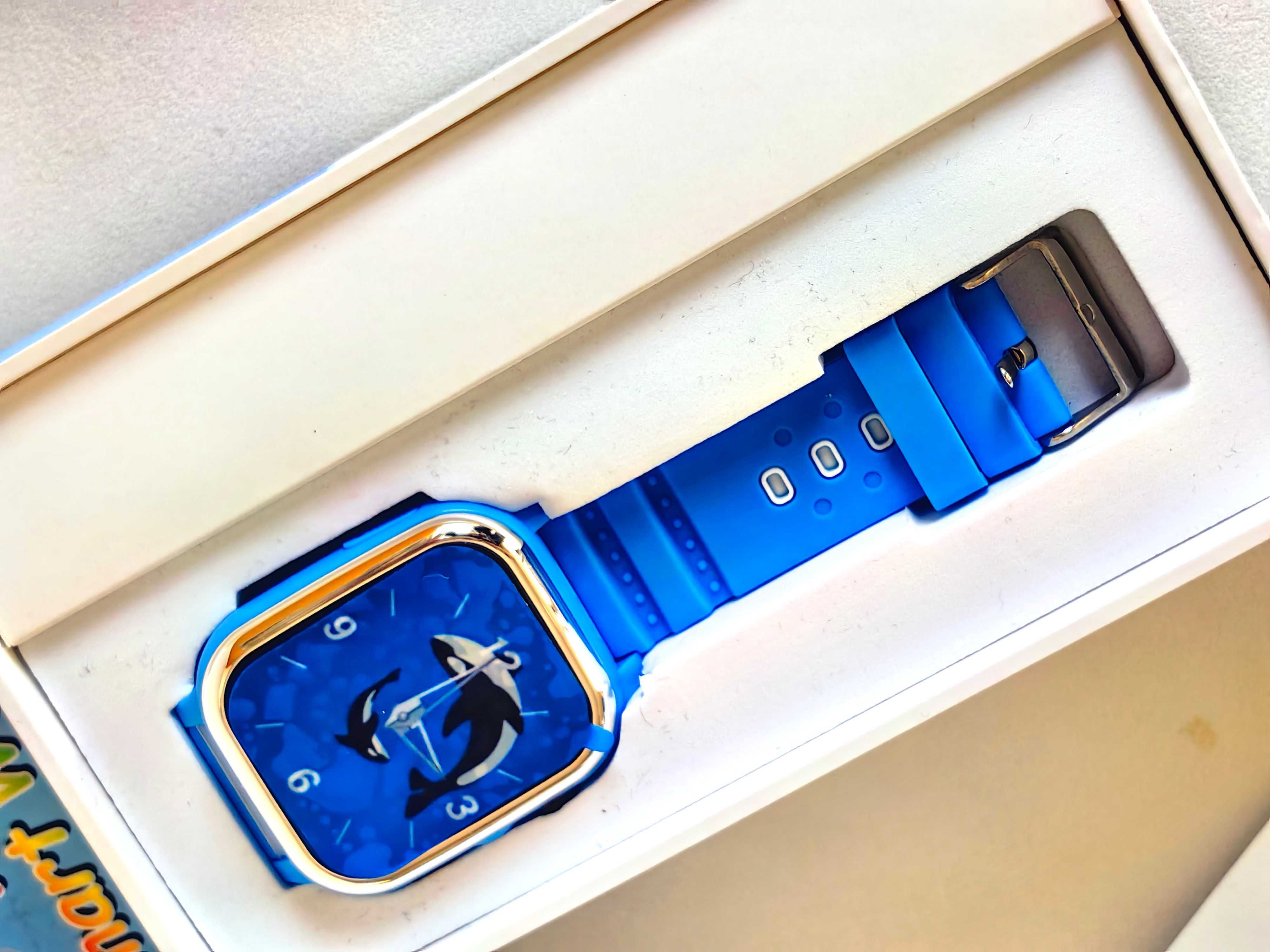 Smartwatch dla dzieci D02T niebieski