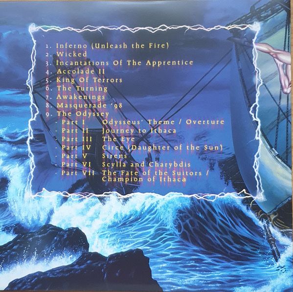 Symphony X - The Odyssey 2LP novo limitado