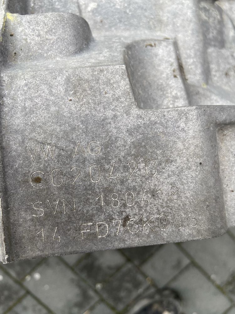 Skrzynia biegów audi SVN