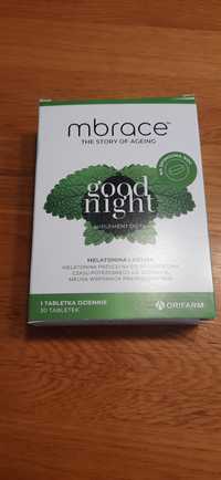 Mbrace good night 30 tabletek melatonina i melisa. Tabletki na sen