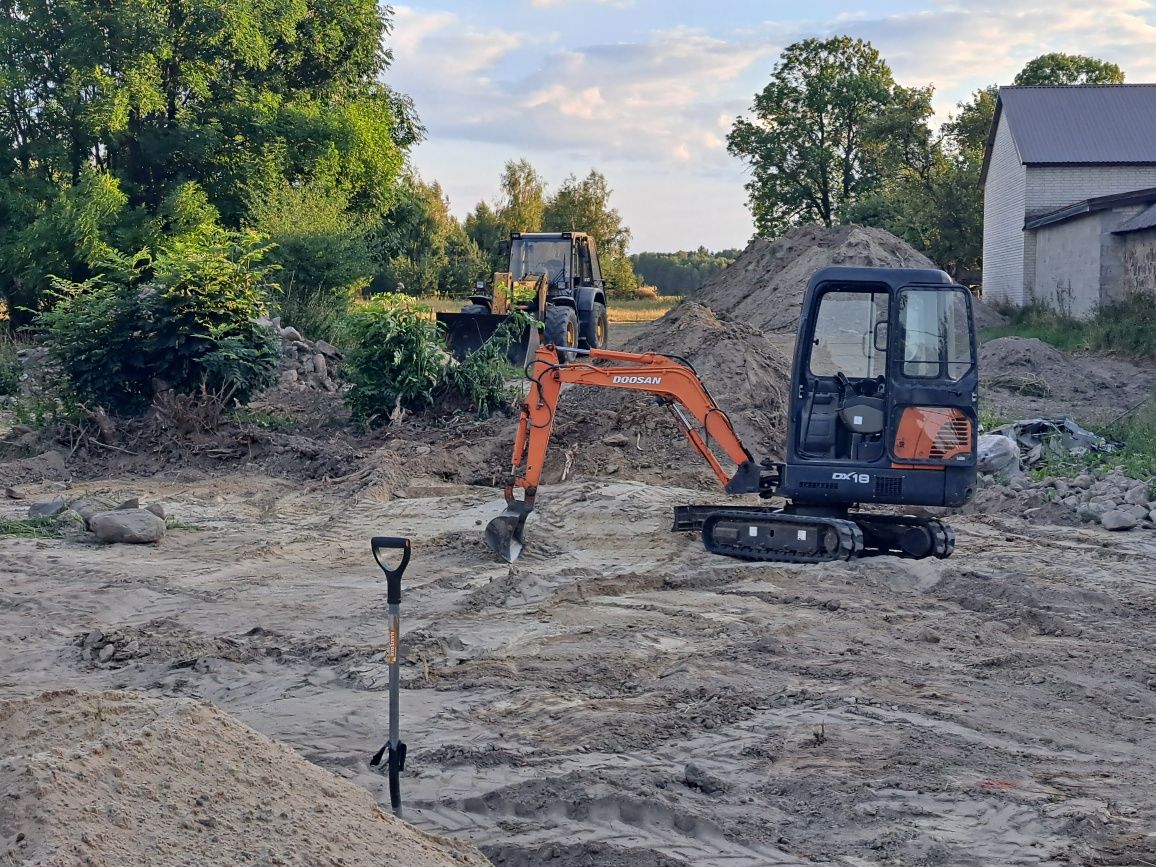 Roboty Ziemne Usługi Minikoparka