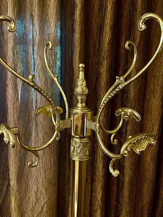 Великолепная латунная вешалка для прихожей, ресторана , кафе -