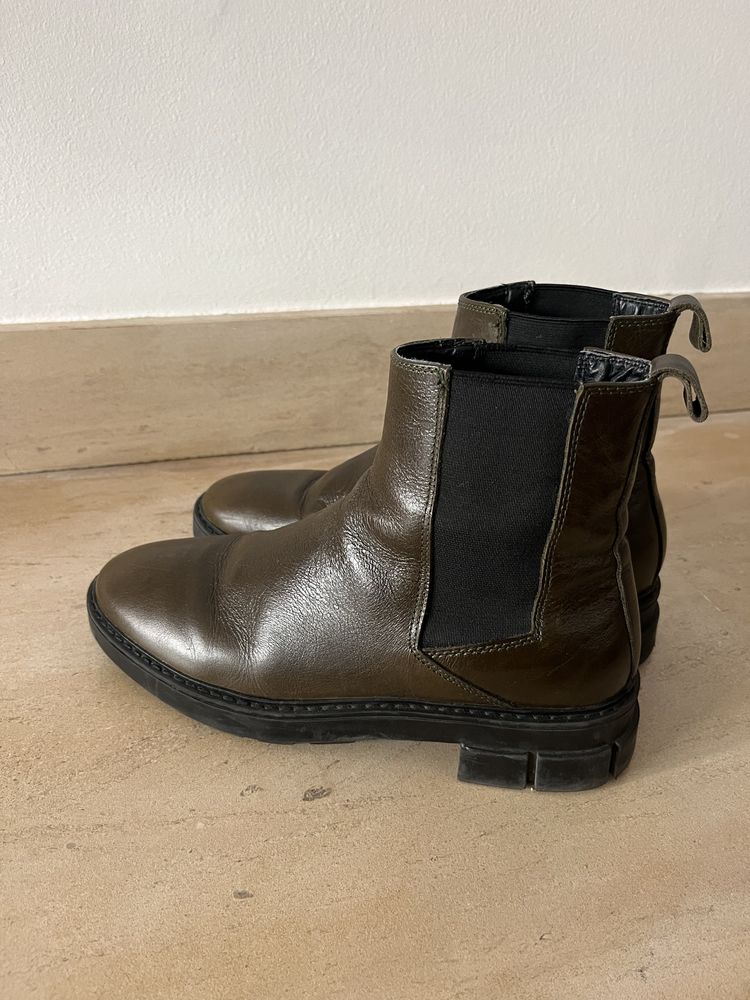 Botas Mango pele