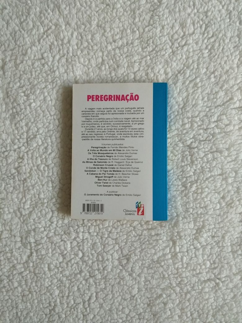 Livro Peregrinação de Fernão Mendes Pinto