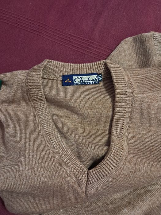 Чоловічий коричневий кардиган