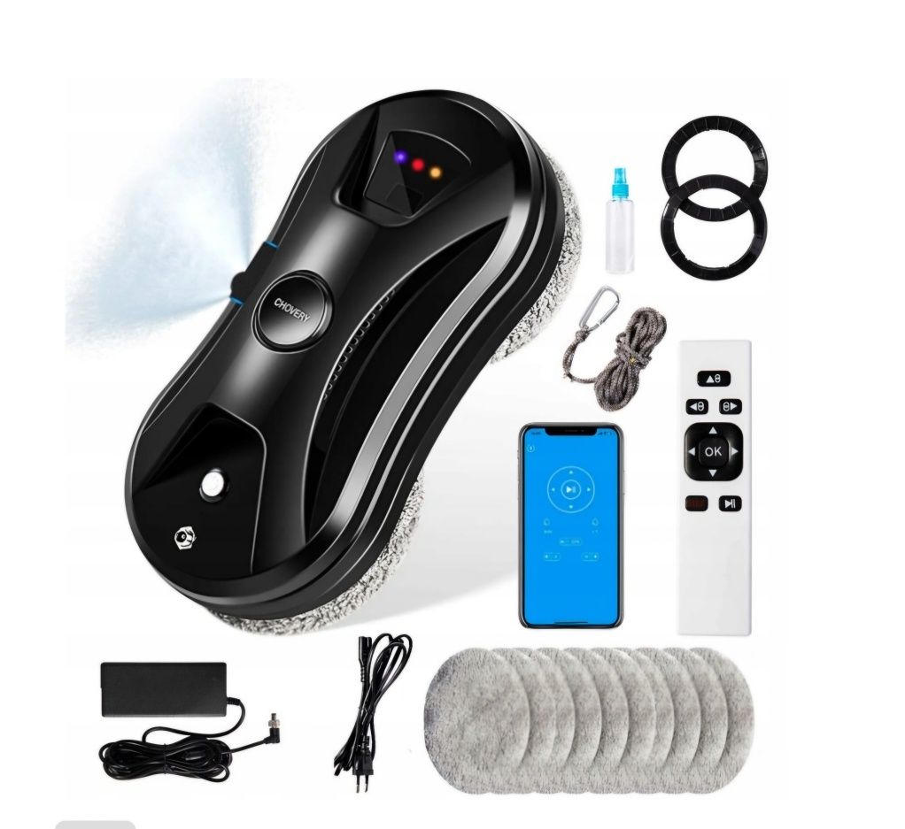 Robot do mycia okien Chovery ze spryskiwaczem NOWY ROBOT CL-2
