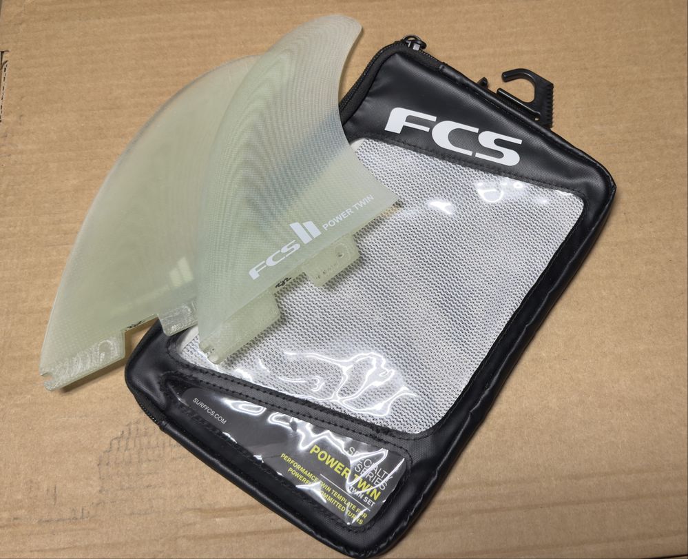 Quilhas FCS Power Twin