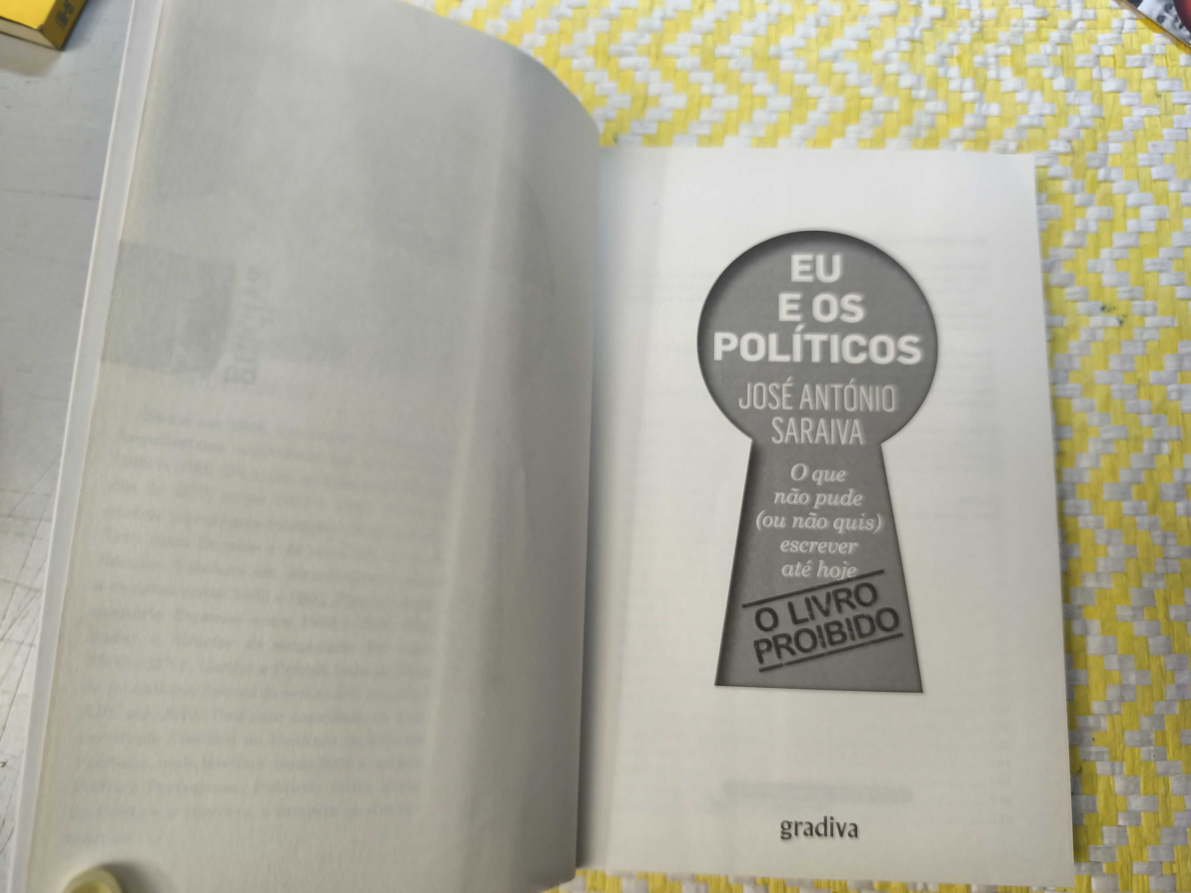 Eu e os políticos –
José António Saraiva