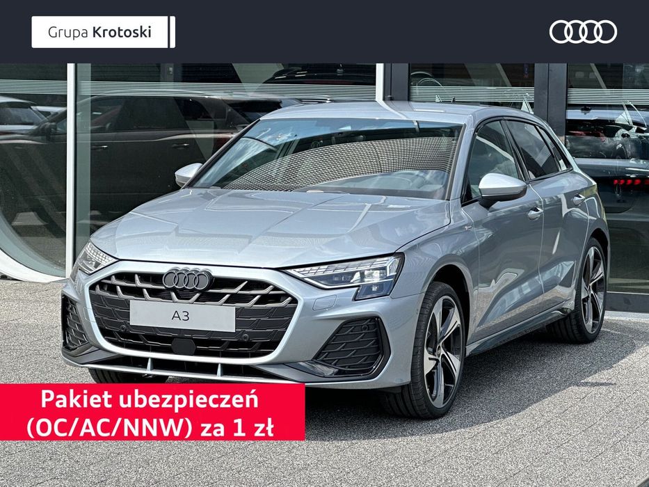 Audi A3 Sportback 35TFSI S-line S-tronic * Lakier Exclusive * Pakiet Comfort *
