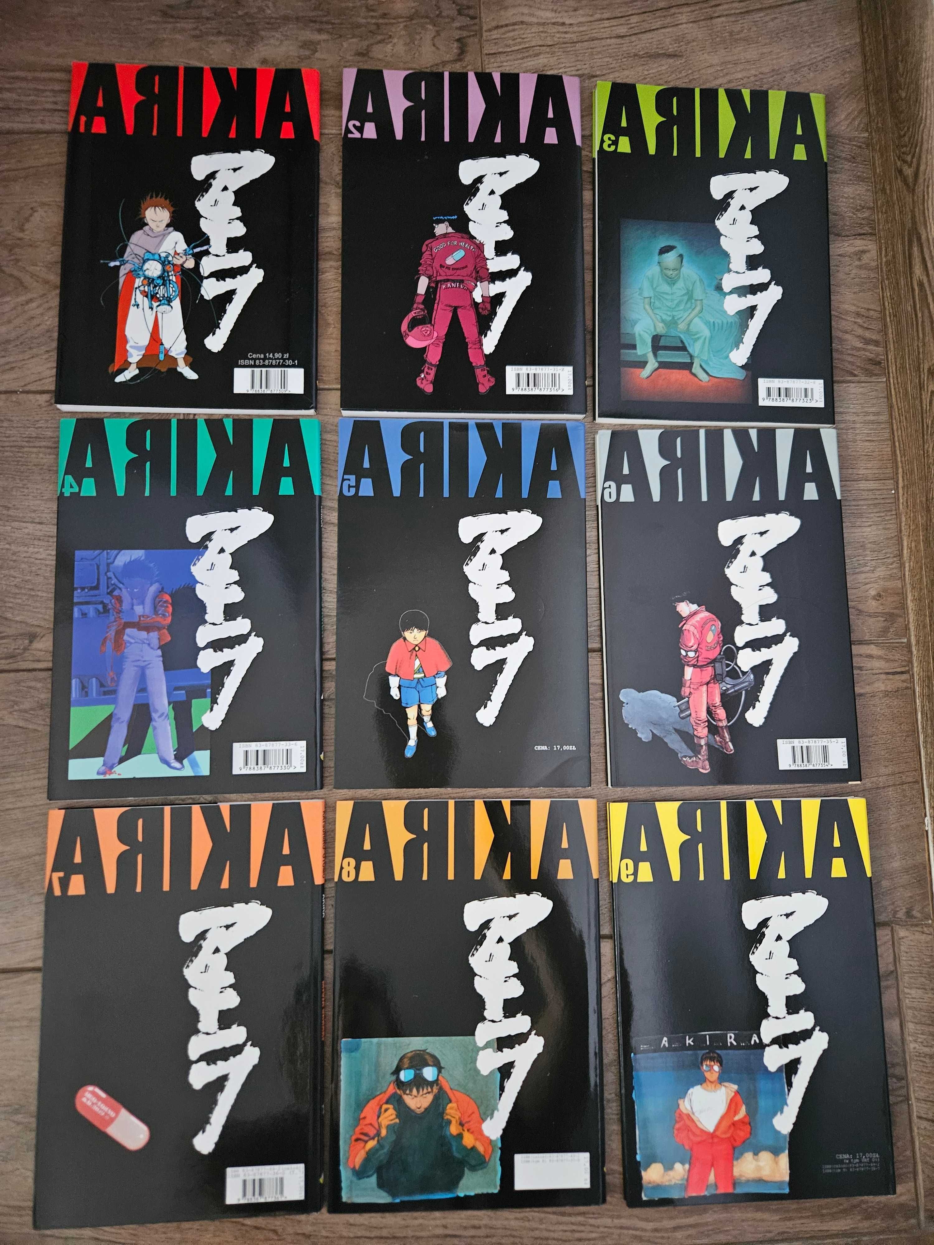 Manga Akira - Katsuhiro Otomo, tomy 1-19 (komplet), wydanie pierwsze