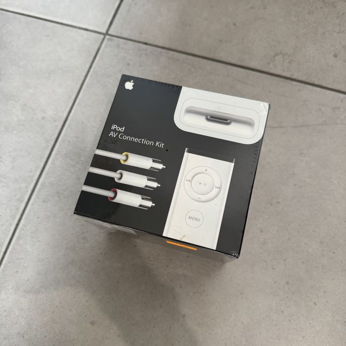 Nowy zafoliowane Apple iPod AV connection kit kolekcjonerski