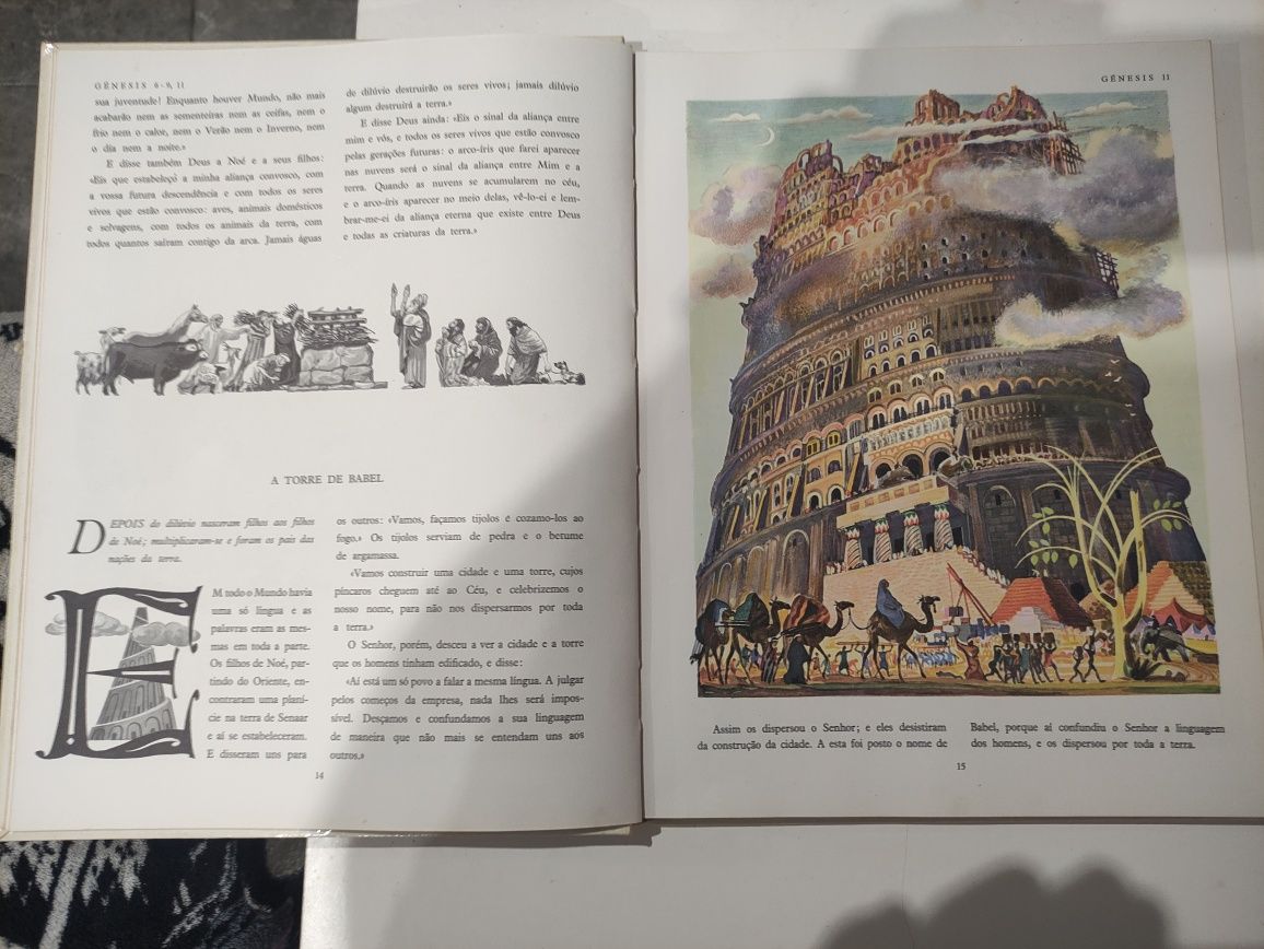 Livro Grande Bíblia Ilustrada