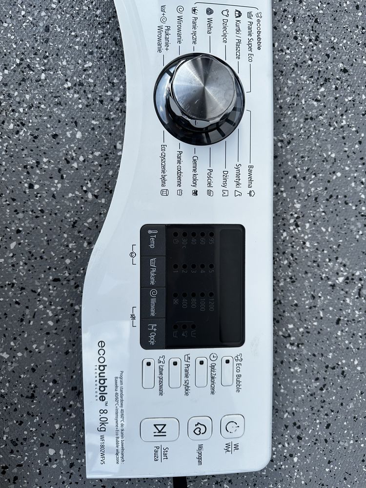 Panel sterowania + szuflada detergentów do pralki Samsung WF1802WFVS