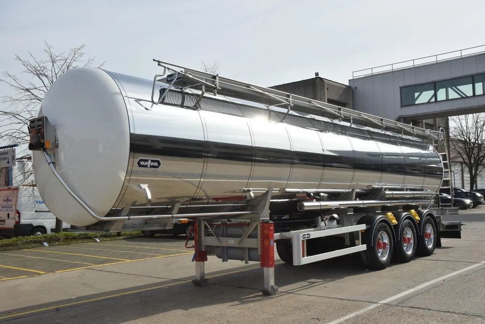 Van Hool naczepa cysterna do spożywki 31000l, nowa, z osprzętem