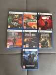 Sprzedam/zamienie 7 Gier na Ps5 Playstation 5