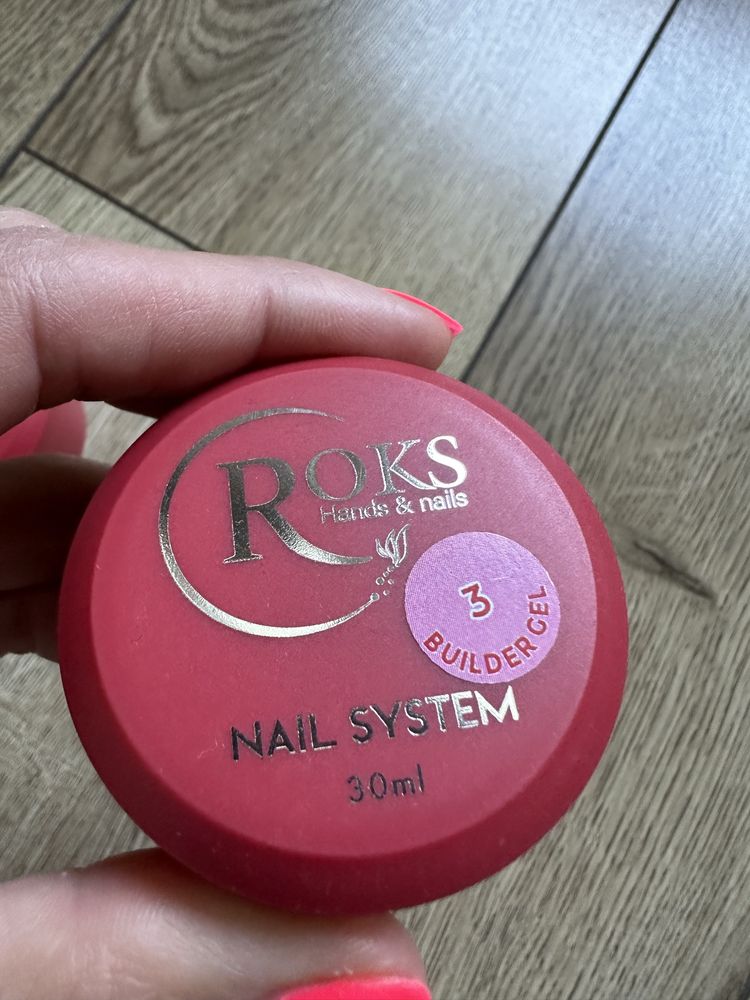 Gel builder Rocks 30 ml bezowy rozowy zel do przedluzania paznokci