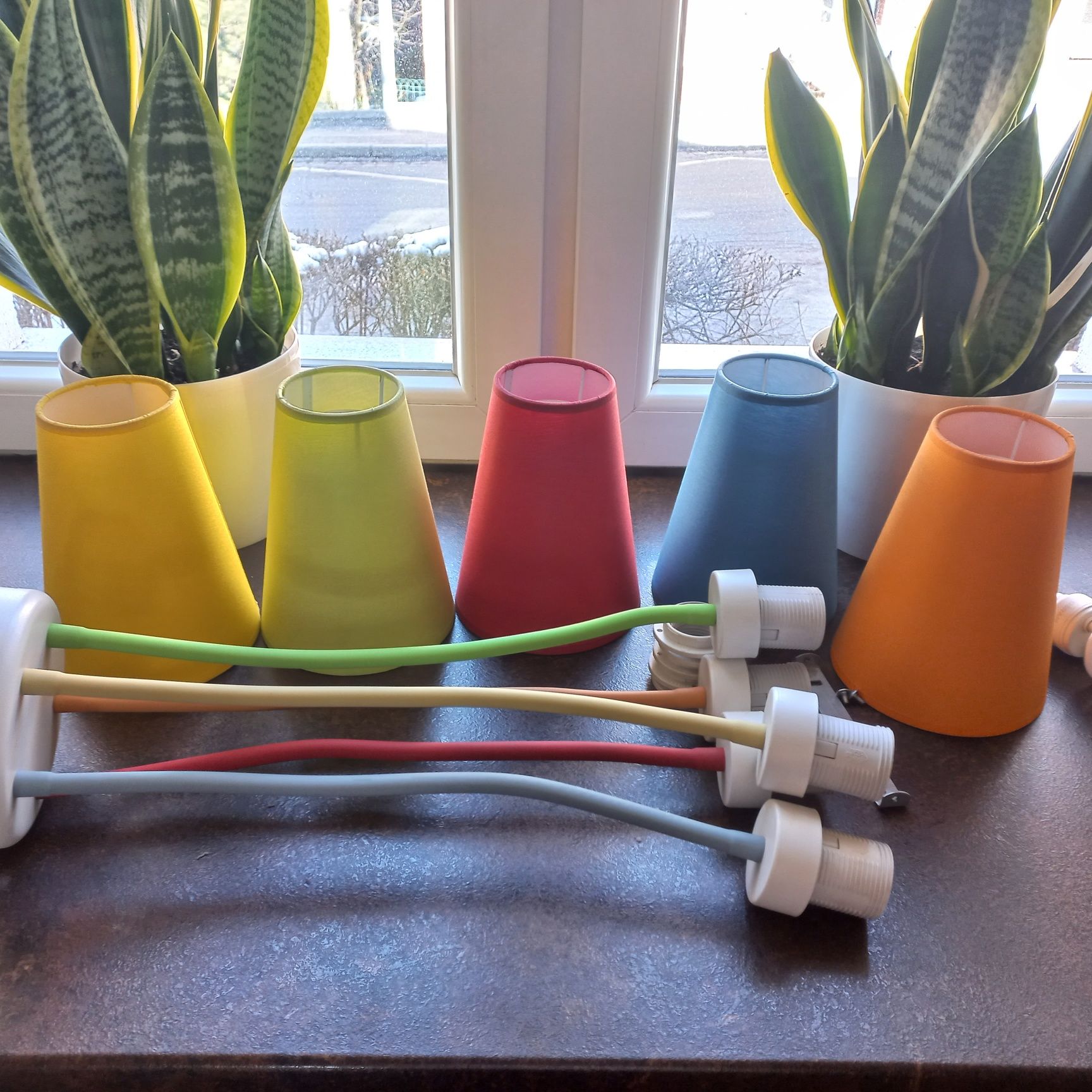 Komplet lamp-górne i boczna