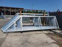 Brama przesuwna RAMA 4m x 1,42m ocynk PRODUCENT