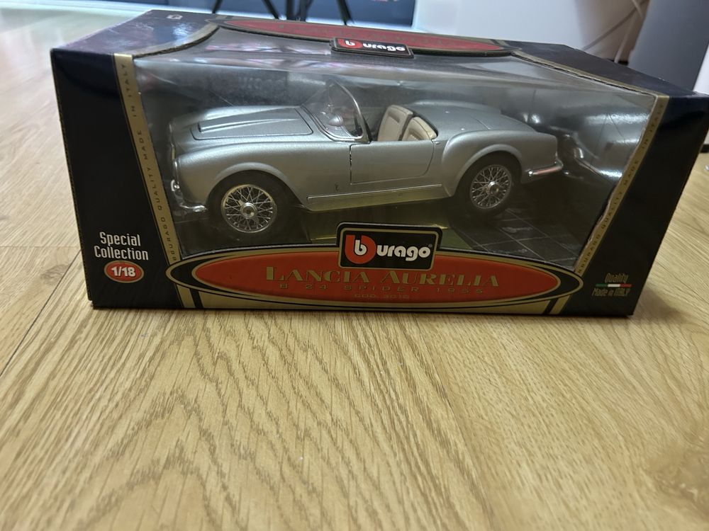 Miniatura Lancia Aurelia B24 Spider de 1955