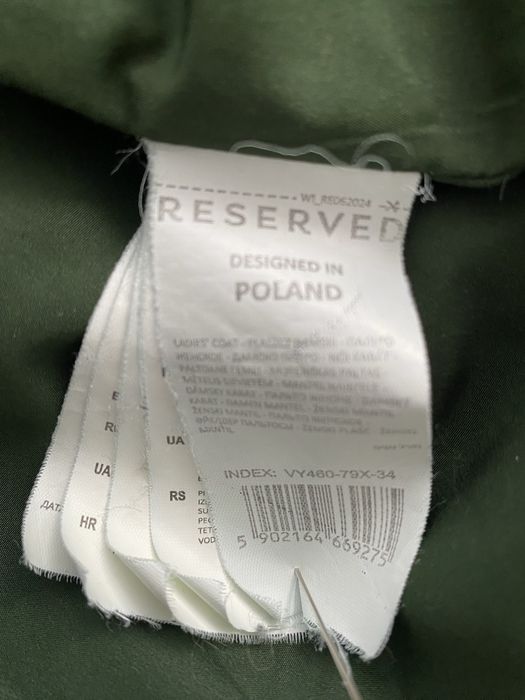 Płaszcz puchowy + szal gratis
