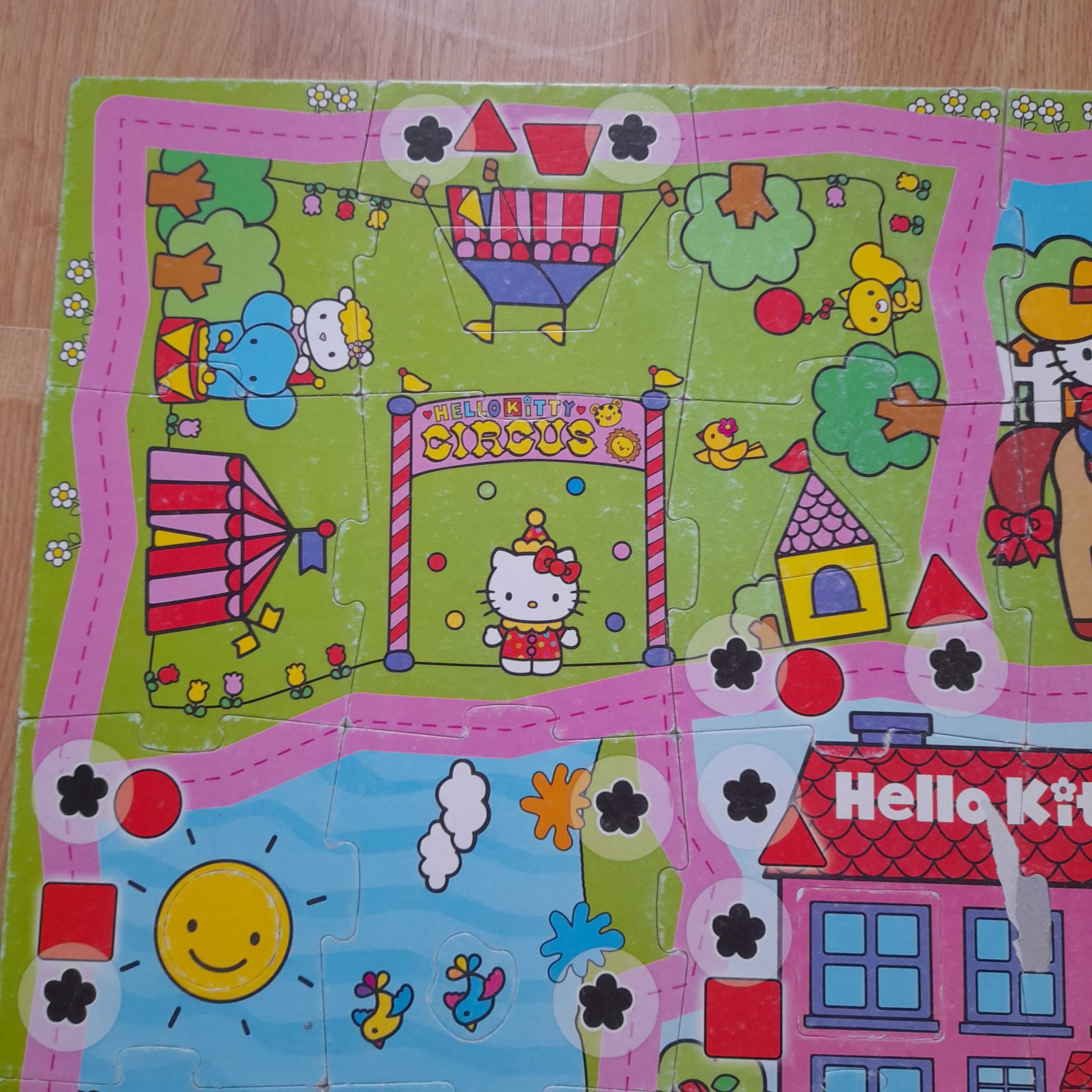 Mega duże puzzle Hello Kitty 67,5x98 cm